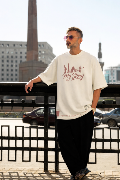 HIGH HEELS "YO YO HONEY SINGH" RIBBED T-SHIRT
