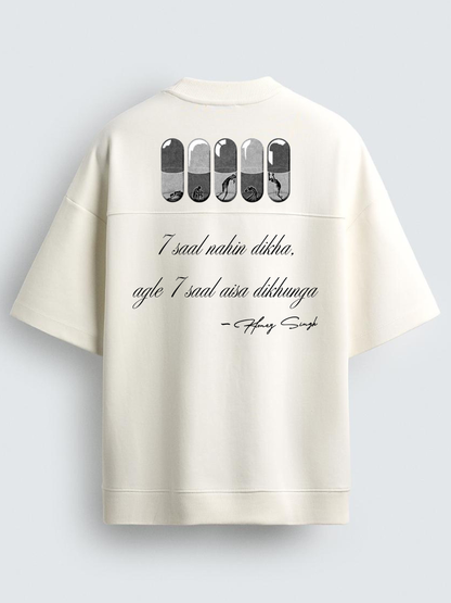 7 YEARS OF MY STORY RIBBED T-SHIRT